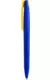 Ручка ZETA SOFT MIX Синяя с желтым 1024-01-04