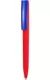 Ручка ZETA SOFT MIX Красная с синим 1024-03-01
