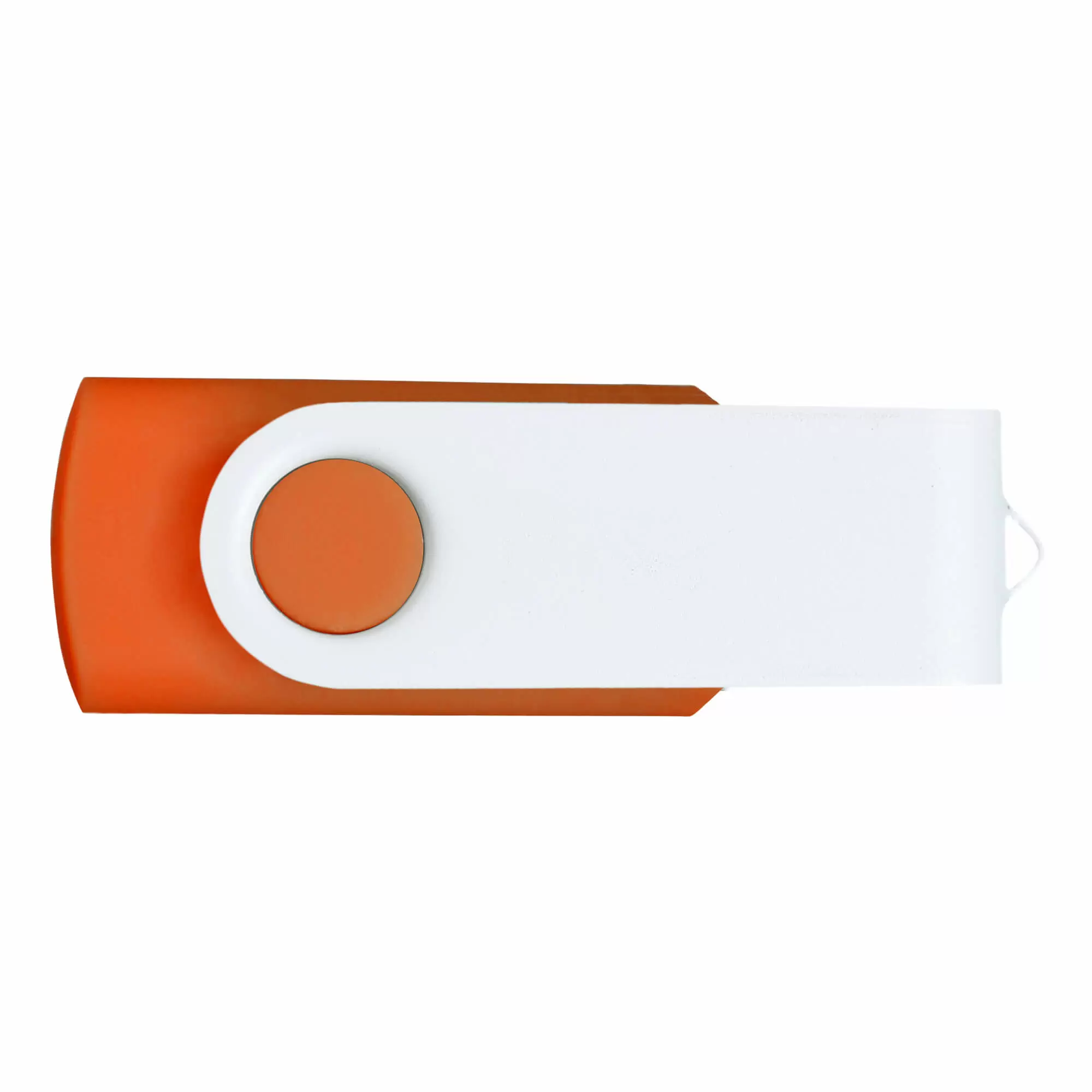 Флешка TWIST WHITE COLOR Оранжевая с белым 4015-05-07