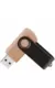 Флешка TWIST WOOD COLOR Светлое дерево с черным  4014-31-08