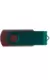 Флешка TWIST WOOD COLOR Темное дерево с зеленым 4014-32-02