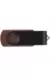Флешка TWIST WOOD COLOR Темное дерево с черным  4014-32-08