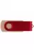 Флешка TWIST WOOD COLOR Светлое дерево с красным 4014-31-03