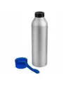 Термокружка Бутылка для воды VIKING SILVER 650мл. Серебристая с синей крышкой  6141-01