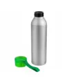 Термокружка Бутылка для воды VIKING SILVER 650мл. Серебристая с салатовой крышко 6141-15