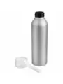 Термокружка Бутылка для воды VIKING SILVER 650мл. Серебристая с белой крышкой  6141-07