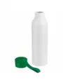 Термокружка Бутылка для воды VIKING WHITE 650мл. Белая с зеленой крышкой  6143-02