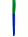 Ручка ZETA SOFT MIX Синяя с зеленым  1024-01-02