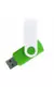 Флешка TWIST WHITE COLOR Салатовая с белым  4015-15-07