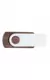 Флешка TWIST WOOD COLOR Темное дерево с белым 4014-32-07