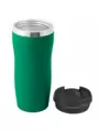 Термокружка SLIM SOFT 350мл. Зеленая с черной крышкой  6031-02