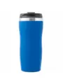 Термокружка SLIM SOFT 350мл. Синяя с черной крышкой  6031-01