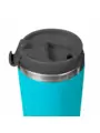Термокружка KOMO SOFT 420мл. Бирюзовая с черной крышкой  6061-16
