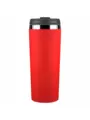 Термокружка KOMO SOFT 420мл. Красная с черной крышкой  6061-03