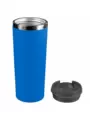 Термокружка KOMO SOFT 420мл. Синяя с черной крышкой  6061-01