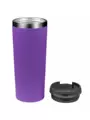 Термокружка KOMO SOFT 420мл. Фиолетовая с черной крышкой  6061-11