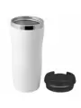 Термокружка SLIM WHITE 350мл. Белая с черной крышкой  6032-08