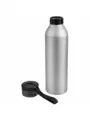 Термокружка Бутылка для воды VIKING SILVER 650мл. Серебристая с черной крышкой  6141-08