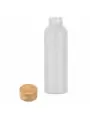 Термокружка Бутылка для воды BAMBOO PET SOFT 550мл. Белая  6265-07