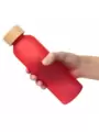 Термокружка Бутылка для воды BAMBOO PET SOFT 550мл. Красная  6265-03