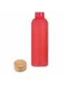Термокружка Бутылка для воды BAMBOO PET SOFT 550мл. Красная  6265-03