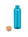 Термокружка Бутылка для воды BAMBOO PET 550мл. Голубая  6264-12