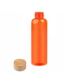 Термокружка Бутылка для воды BAMBOO PET 550мл. Оранжевая  6264-05