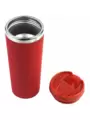Термокружка KOMO SOFT COLOR 420мл. Красная с красной крышкой  6060-03