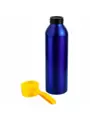 Термокружка Бутылка для воды VIKING BLUE 650мл. Синяя с желтой крышкой  6140-04