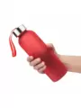 Термокружка Бутылка для воды VERONA PET SOFT 550мл Красная с красным  6262-03-03