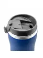 Термокружка SLIM SOFT 350мл. Синяя с черной крышкой  6031-01
