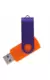 Флешка TWIST COLOR MIX Оранжевая с фиолетовым 4016-05-11