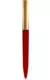 Ручка ZETA SOFT MIX Темно-красная с золотым 1024-25-17