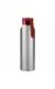 Термокружка Бутылка для воды VIKING SILVER 650мл. Серебристая с красной крышкой 6141-03
