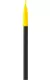 Ручка KRAFT MIX Черная с желтым 3011-08-04