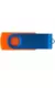 Флешка TWIST COLOR MIX Оранжевая с синим 4016-05-01