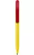 Ручка VIVALDI COLOR Желтая с красным 1336-04-03