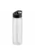 Термокружка Бутылка для воды RIO 700мл. Прозрачная с черным 6075-20-08