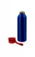 Термокружка Бутылка для воды VIKING BLUE 650мл. Синяя с красной крышкой 6140-03