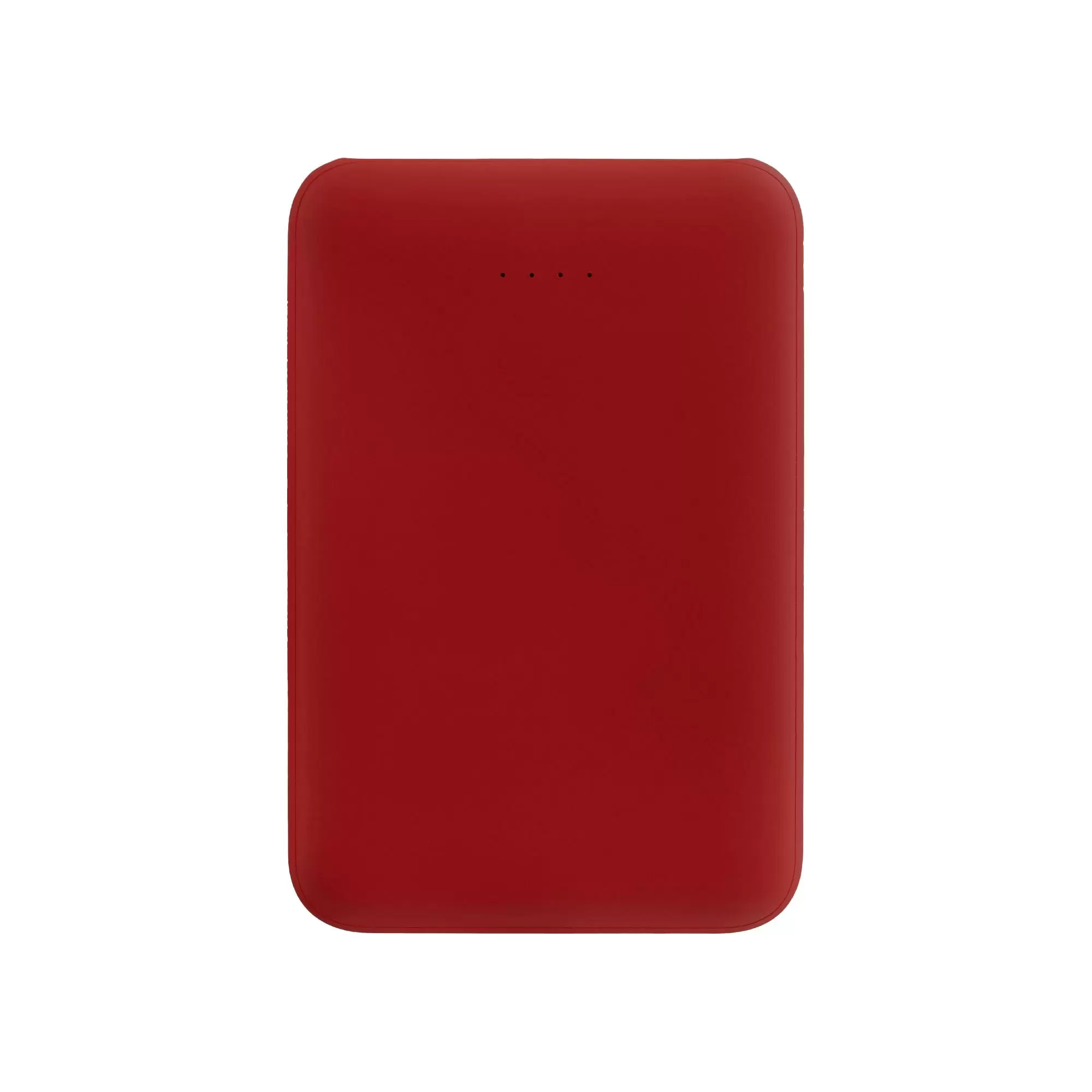 Внешний аккумулятор CANDY SOFT, 5000 мА·ч Красный 5051-03