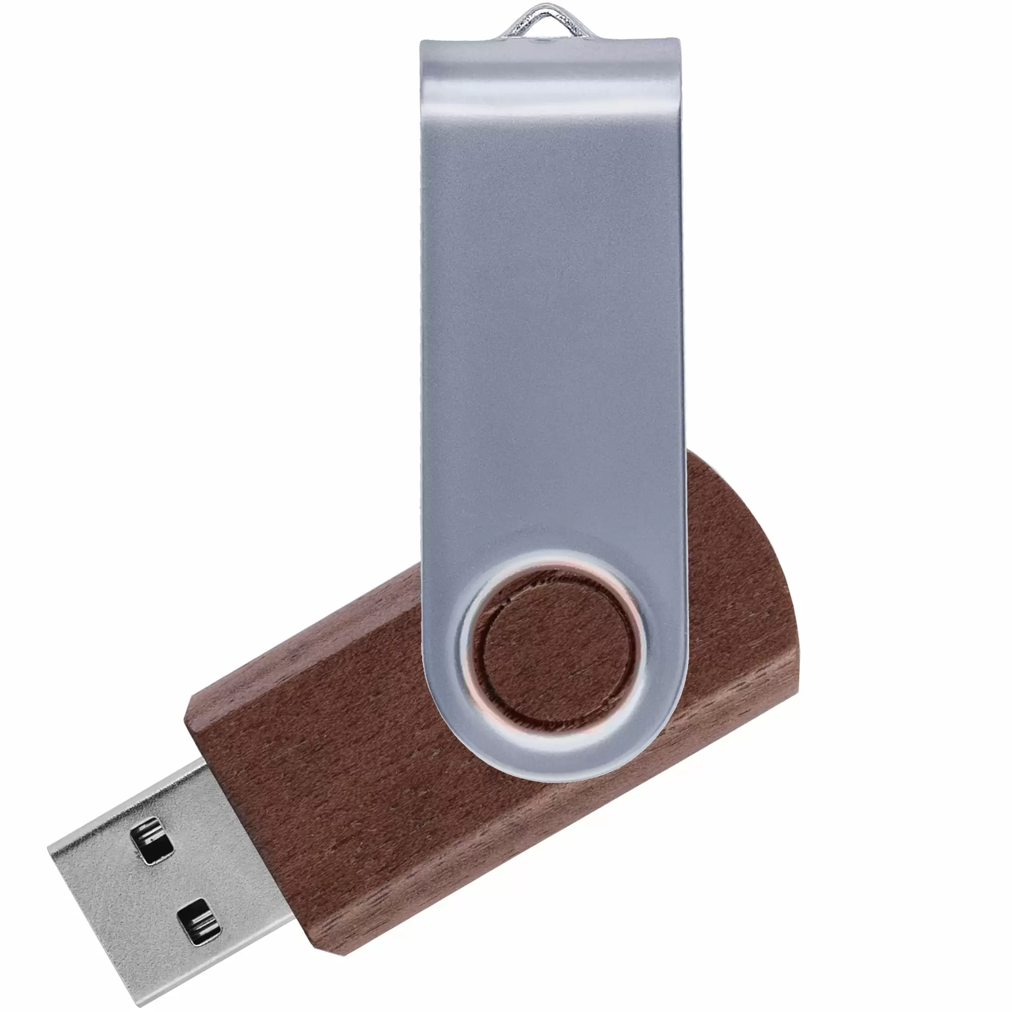 Флешка TWIST WOOD Темное дерево  4013-32