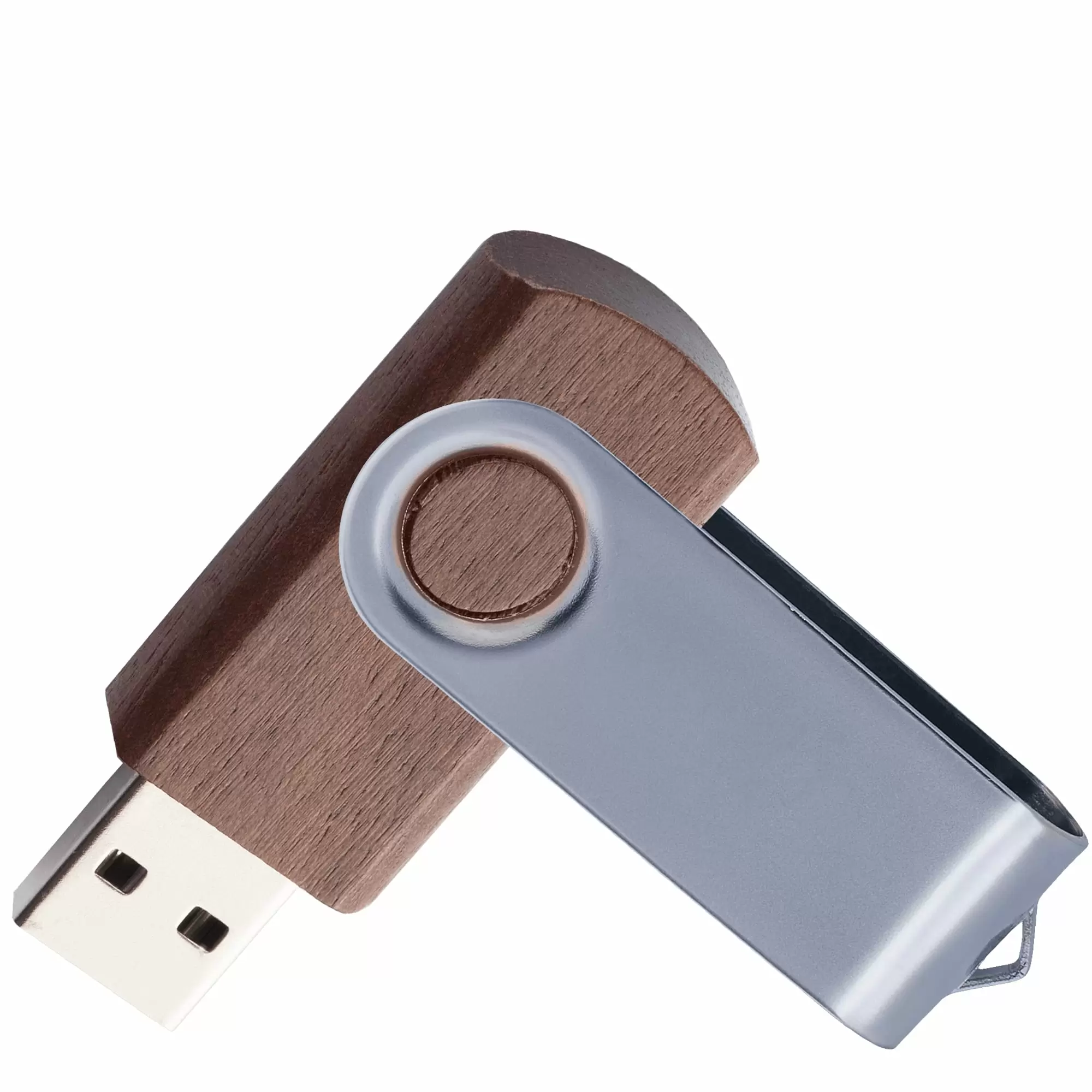 Флешка TWIST WOOD Темное дерево  4013-32