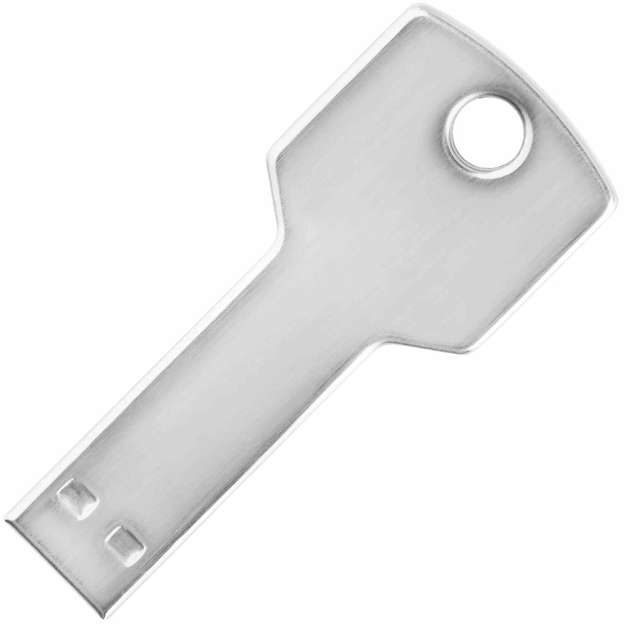 Флешка КЛЮЧ Серебристая 4040-06
