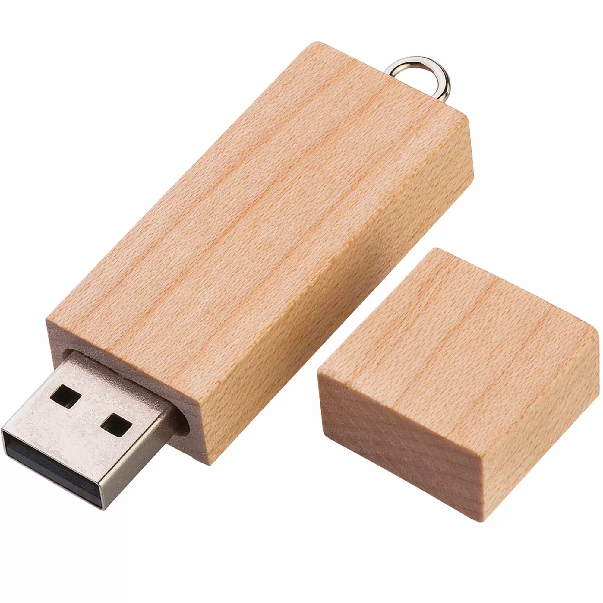 Флешка BRIKS WOOD Светлое дерево  4001-31