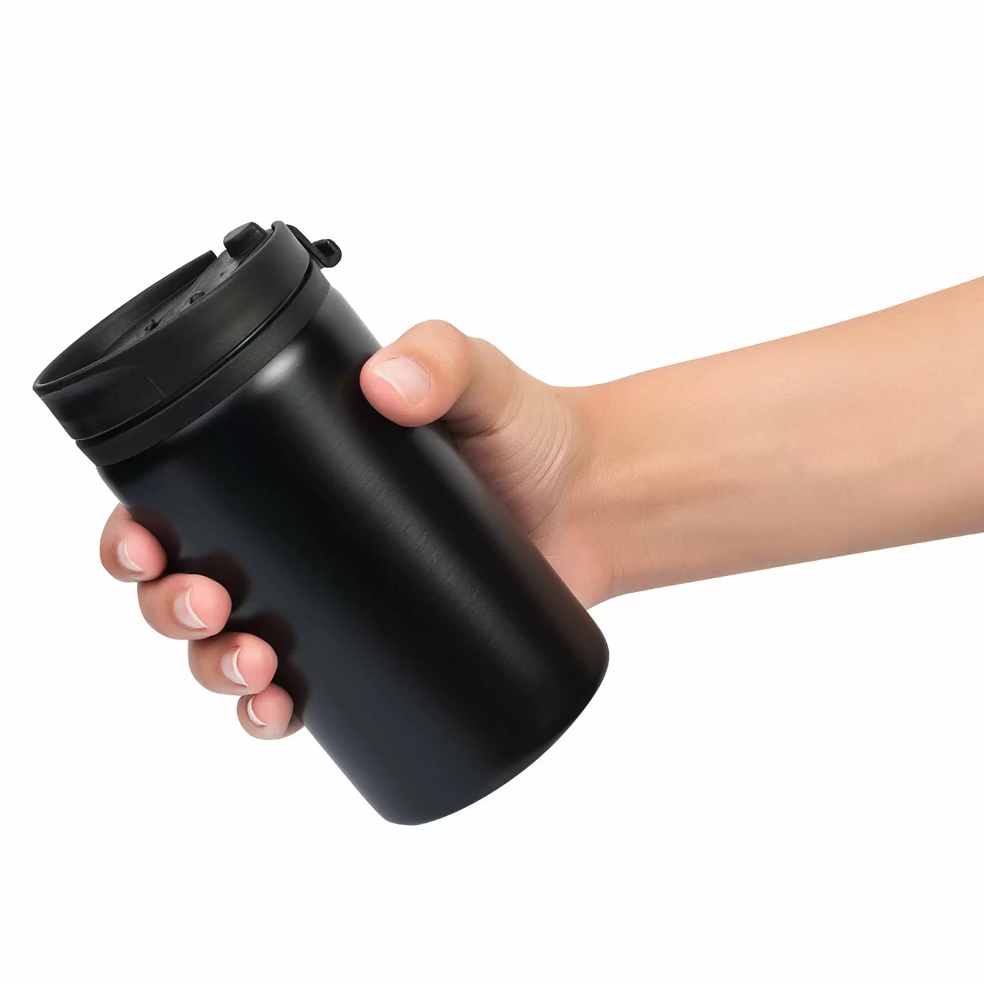 Термокружка CONFETTI 300мл. Черная полностью 6020-88