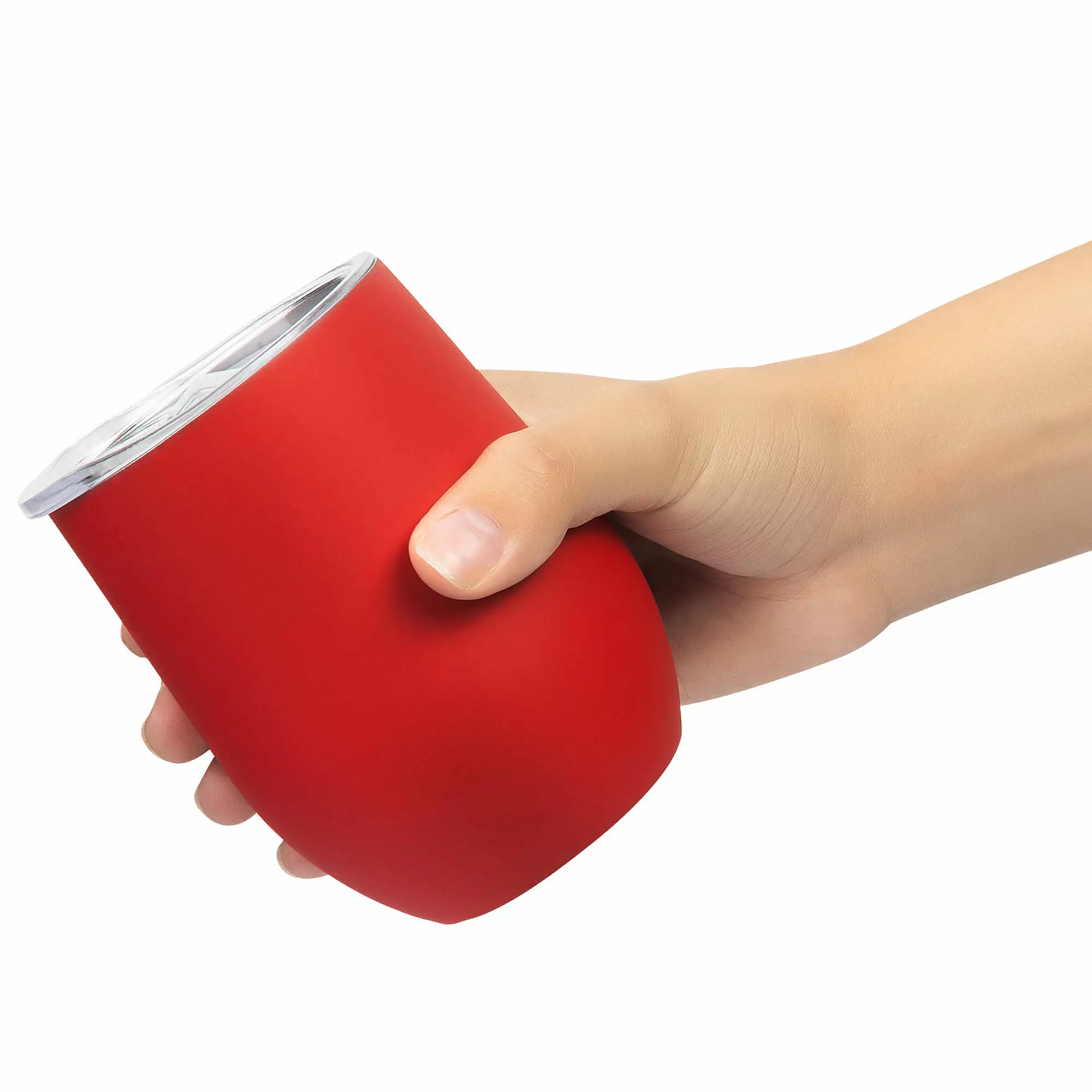 Термокружка (кофер) STEP SOFT 370мл Красная 6300-03