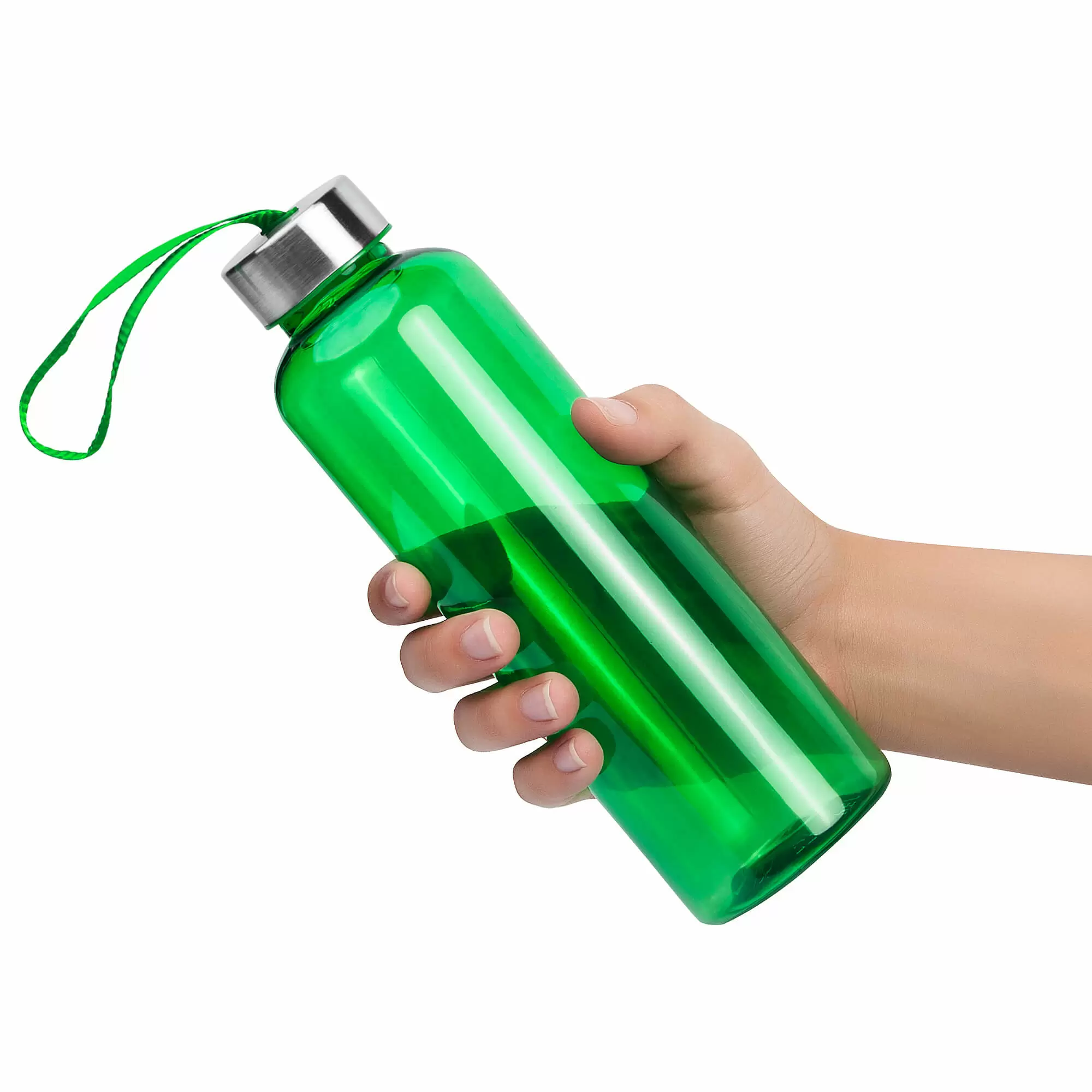 Термокружка Бутылка для воды VERONA PET COLOR 550мл Зеленая с зеленым  6261-02
