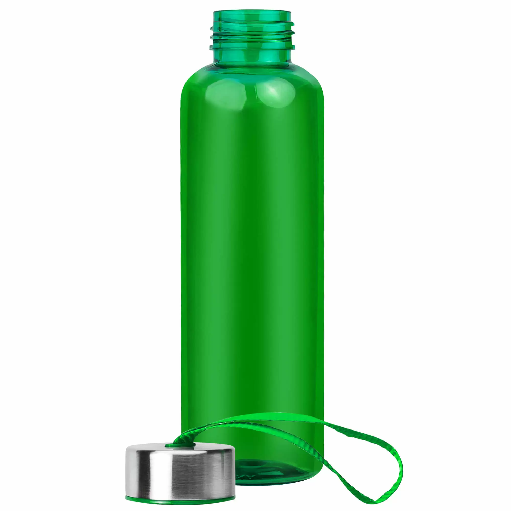 Термокружка Бутылка для воды VERONA PET COLOR 550мл Зеленая с зеленым  6261-02