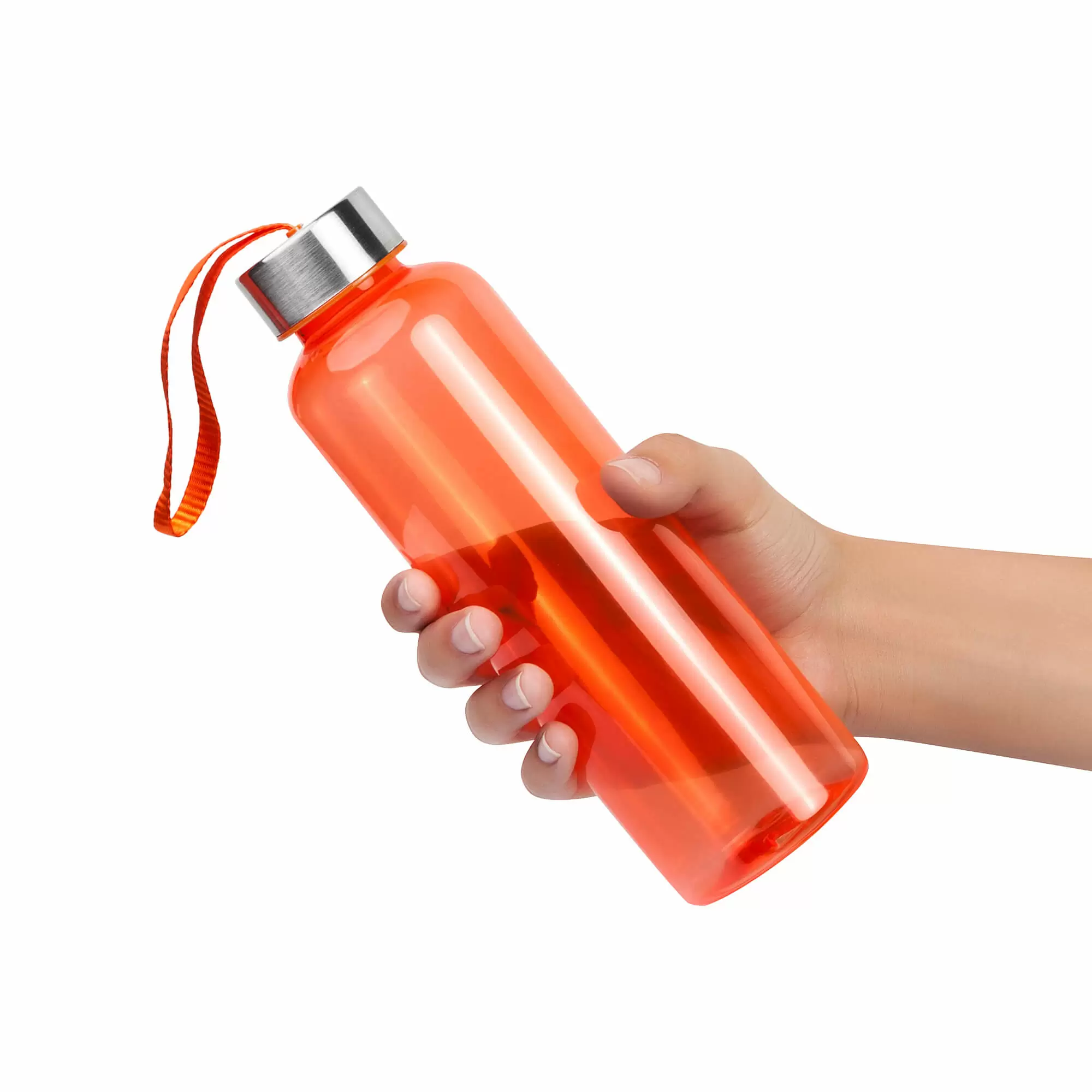 Термокружка Бутылка для воды VERONA PET COLOR 550мл Оранжевая с оранжевым 6261-05