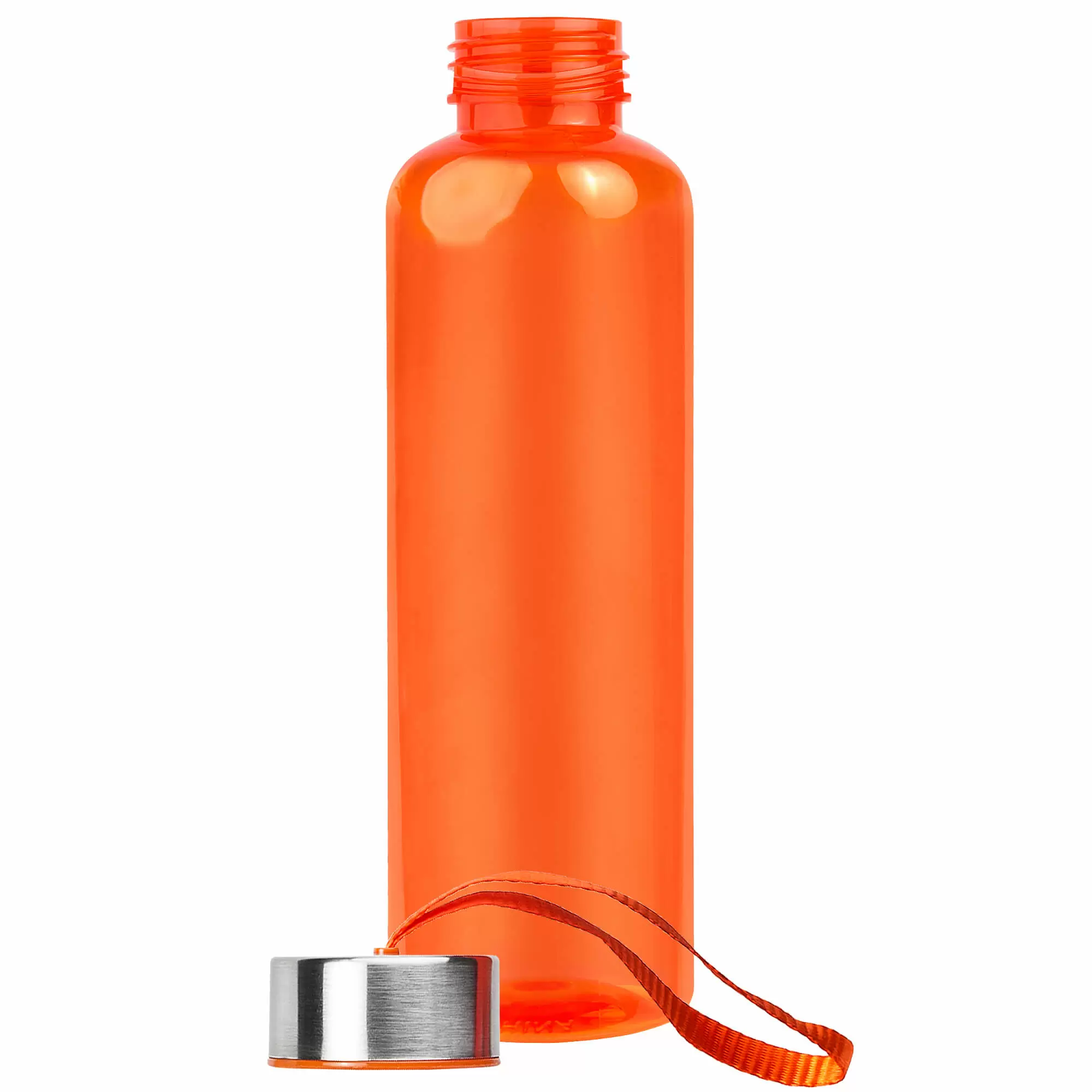 Термокружка Бутылка для воды VERONA PET COLOR 550мл Оранжевая с оранжевым 6261-05